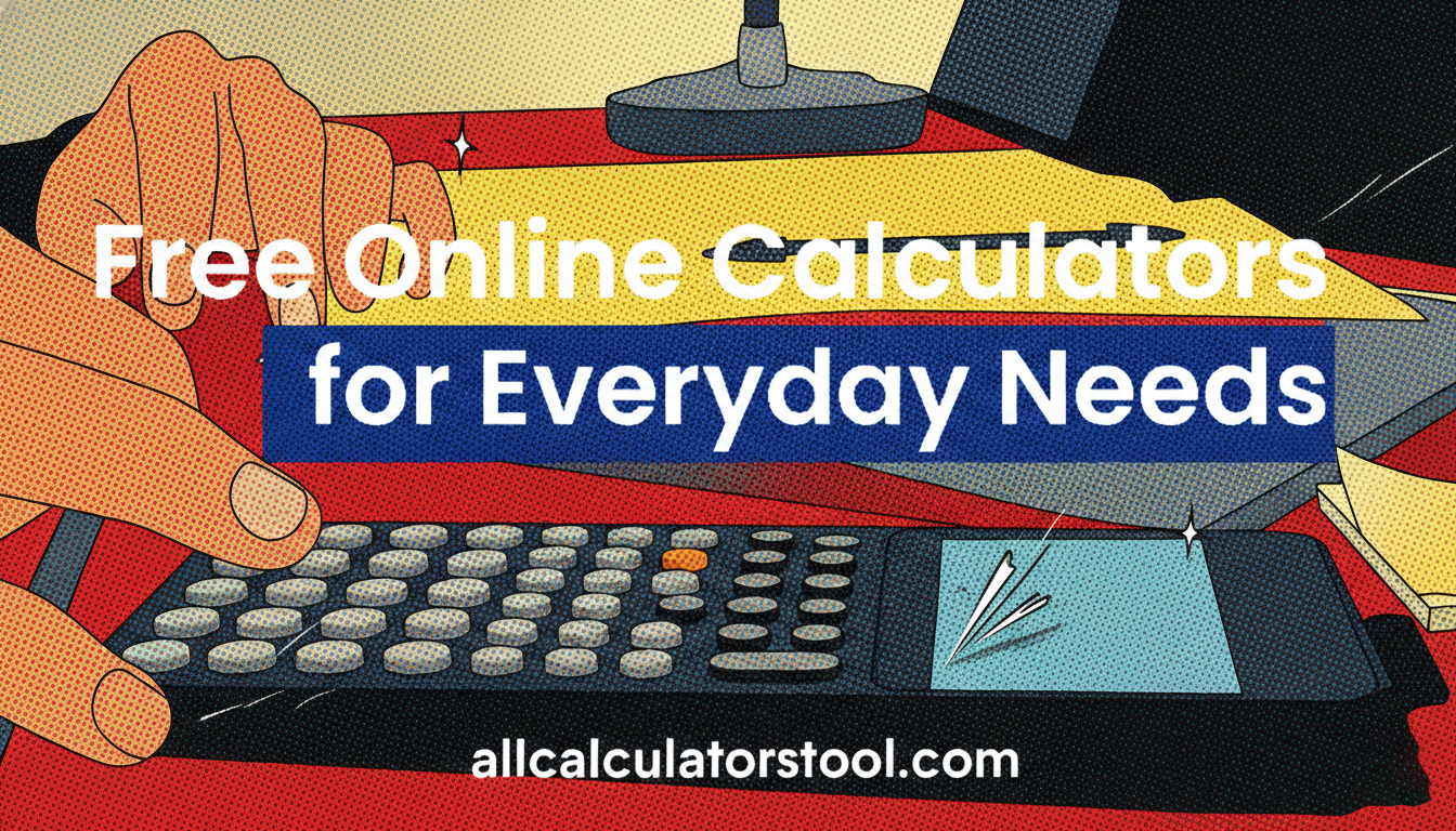 AllCalculatorTool.com: The Ultimate Free Online Calculator Hub